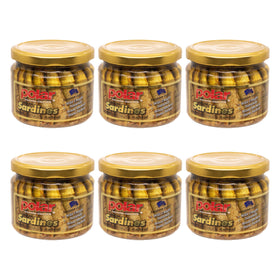 MW Polar Brisling sardines in olive oil jar, premium protein and omega-3