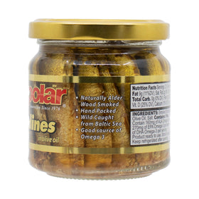 MW Polar brisling sardines on toast, ideal for tapas or quick lunch