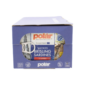 MW Polar brisling sardines wild-caught with MSC label; sustainable ocean protein.