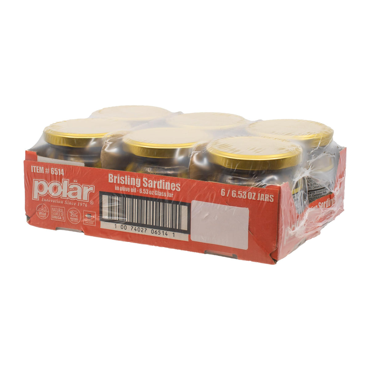 MW Polar Brisling Sardines wild-caught from the Baltic for clean, mild flavor.