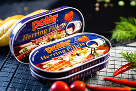 MW Polar herring omega-3 per serving graphic highlights 1.4g omega-3