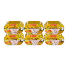 Savory mustard sauce complements the delicate MW Polar herring
