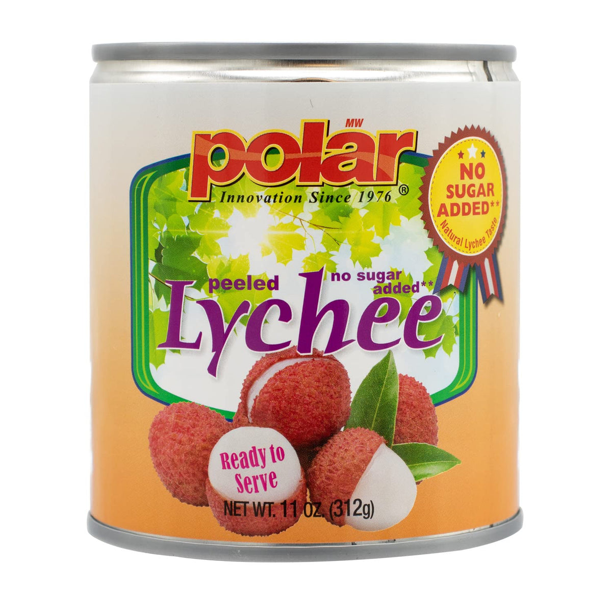 MW Polar Lychee ready-to-eat, peeled and pitted for quick snacking
