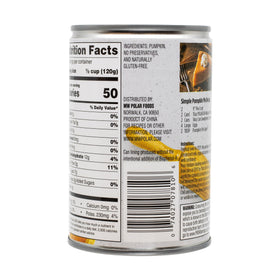 MW Polar 12 pack pumpkin puree cans for stocking up