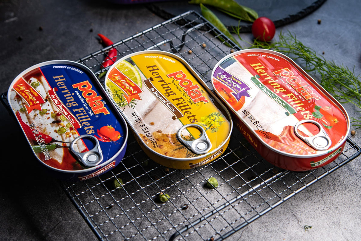 MW Polar Ready-to-Eat Canned Fish: easy, shelf-stable protein for any time.