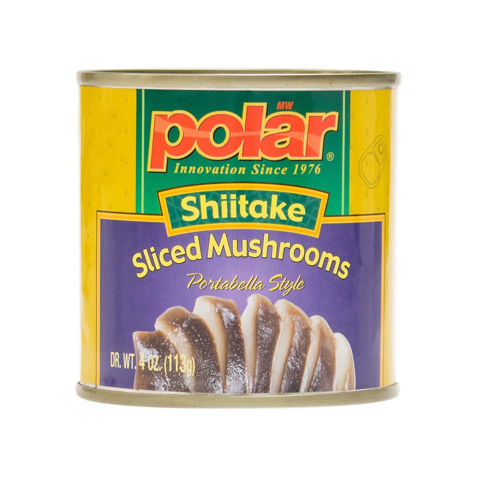 MW Polar sliced shiitake mushrooms close view in pack of twelve for versatile cooking