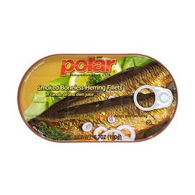 MW Polar smoked herring in vegetable oil, versatile and ready for crusty bread or salads.