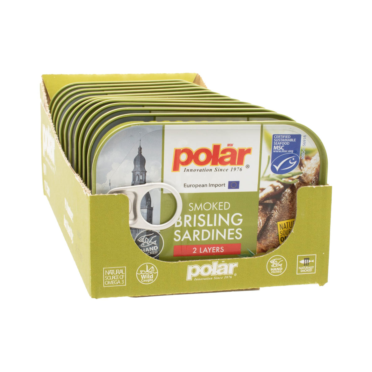 MW Polar wild-caught Baltic sardines ideal for quick meals with authentic taste.