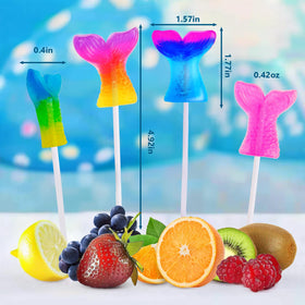 MXZGKCL Mermaid Lollipops for pinatas and gift bags