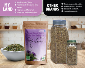 MY LAND Greek Mediterranean farm origin supports sustainable harvest