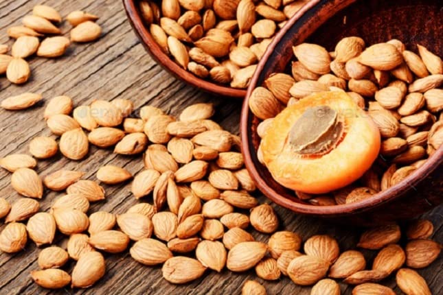 My Power Seeds organic bitter raw apricot seeds on recipe idea setting inspire creative snacking