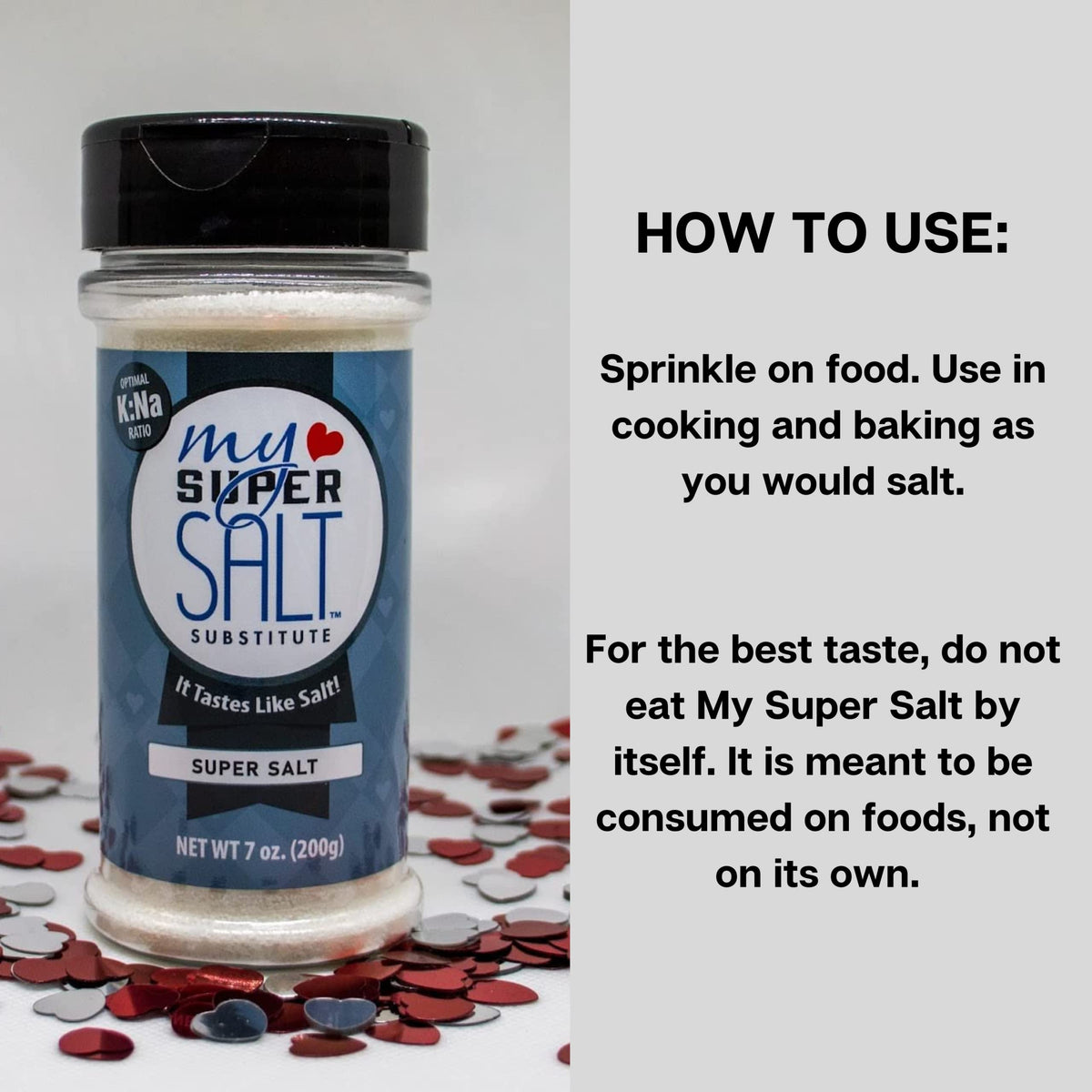 My Salt shaker on food-ready dish shows effortless seasoning in everyday cooking.