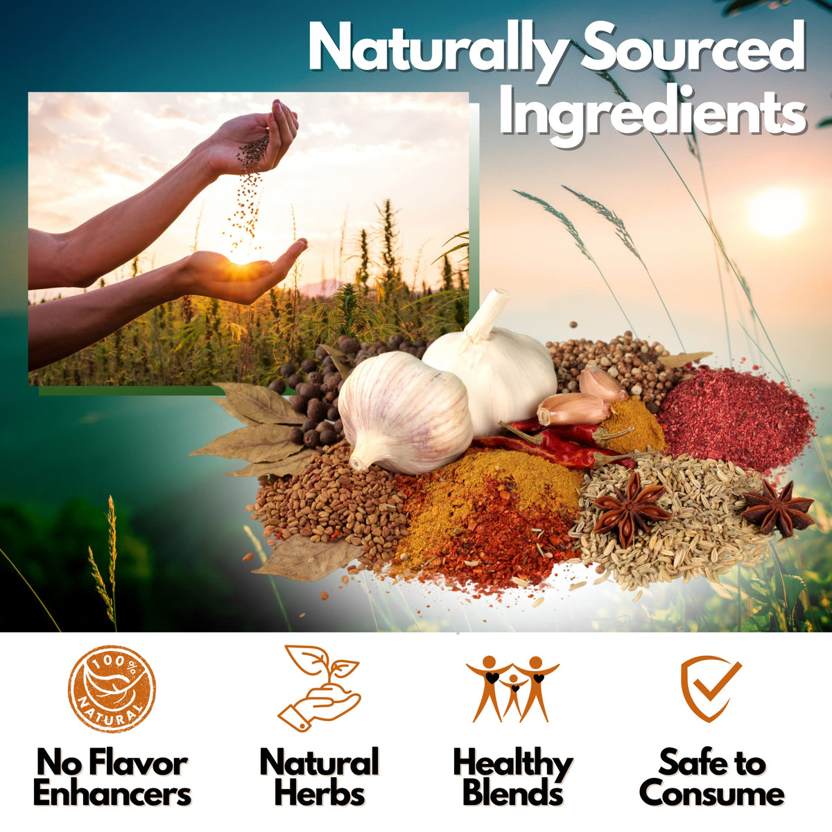 MY SECRETS PEGGY'S FOOD Baking blend shaker adds warm spice to pastries.