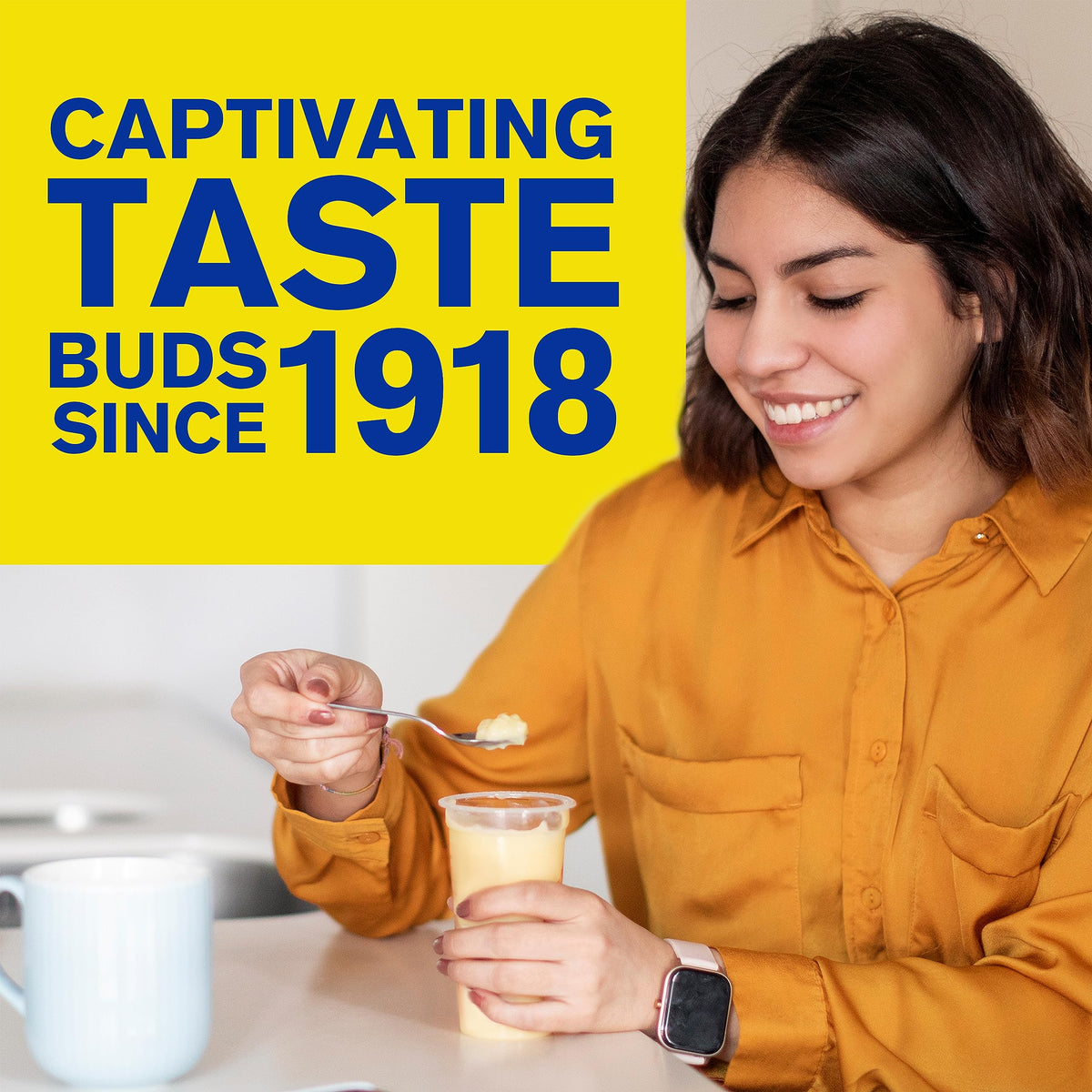 Kids enjoy a quick My-T-Fine vanilla pudding as an after-school snack