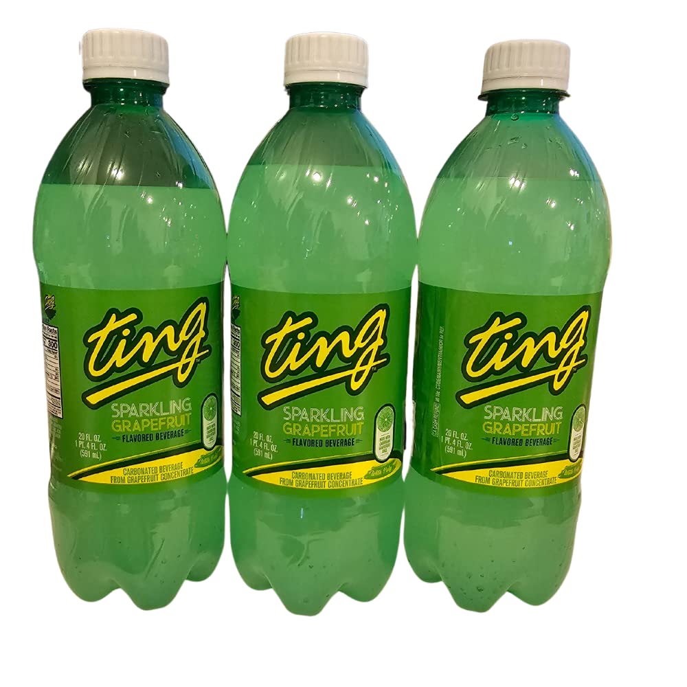 Mya's Jamaican Pantry D&G Ting 3-pack bottles ready to refresh with real grapefruit.