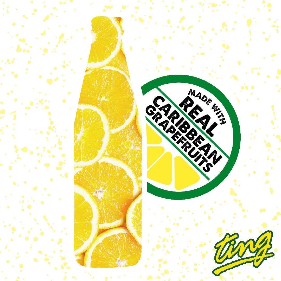 Ingredients label notes 100% Jamaican grapefruit with no preservatives.