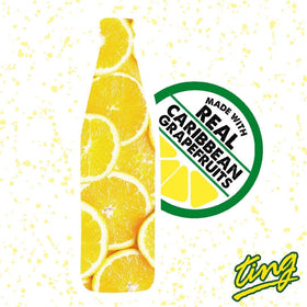 Ingredients label notes 100% Jamaican grapefruit with no preservatives.