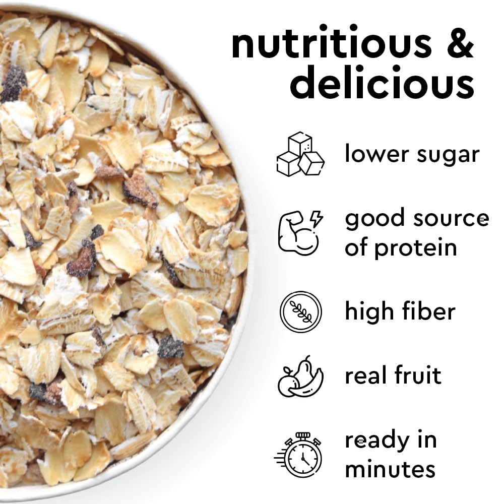 MYLK LABS Blueberry Maple Oatmeal Cup on-the-go breakfast for busy mornings.