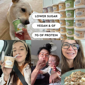 MYLK LABS On-the-Go Breakfast Oatmeal Cup for travel or office