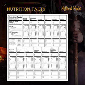 Mythical Meats Dried and Dehydrated Snacks with robust flavor and chew