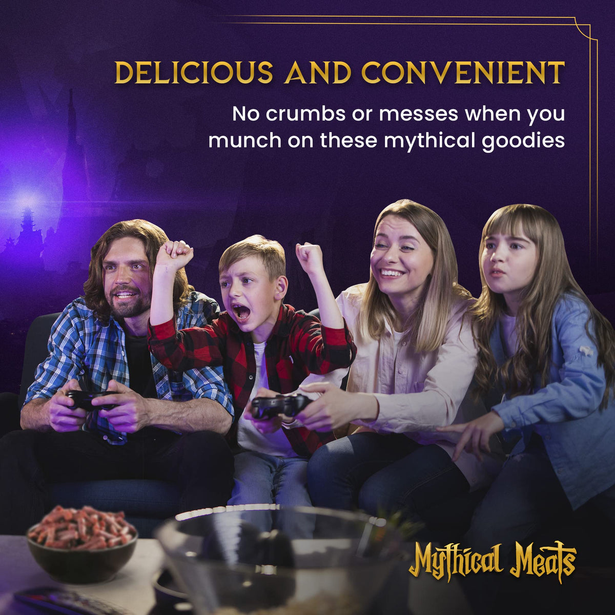 Mythical Meats On-the-Go Pack ideal for school, work, and trips