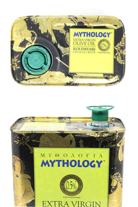 Mythology olive oil poured over dish to elevate flavor.