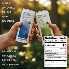 NA Beverage Social Tonic tea blend ingredients emphasize a low-sugar mocktail option