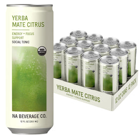 NA Beverage Social Tonic can with yuzu citrus for an energizing sip