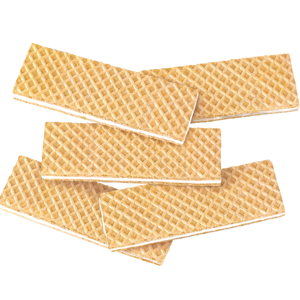 NABISCO Biscos wafers with creme filling, creamy center pairs with coffee.