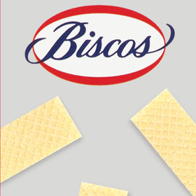NABISCO Biscos creme-filled wafers crumbled on ice cream for crunch.