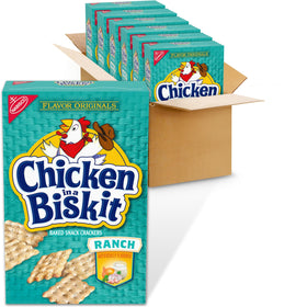 NABISCO Chicken in a Biskit Ranch crackers box for family pantry and sharing
