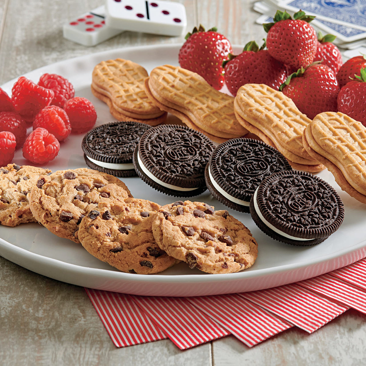 Chips Ahoy close-up highlighting chocolate chips and crunch