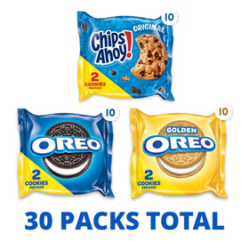 CHIPS AHOY! cookies snack-pack with crunchy chips for a satisfying bite