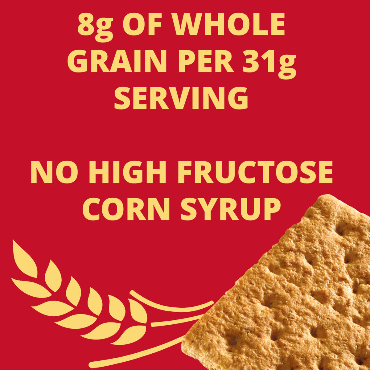 NABISCO GRAHAMS Original s'mores setup with chocolate and marshmallows for campfire fun.