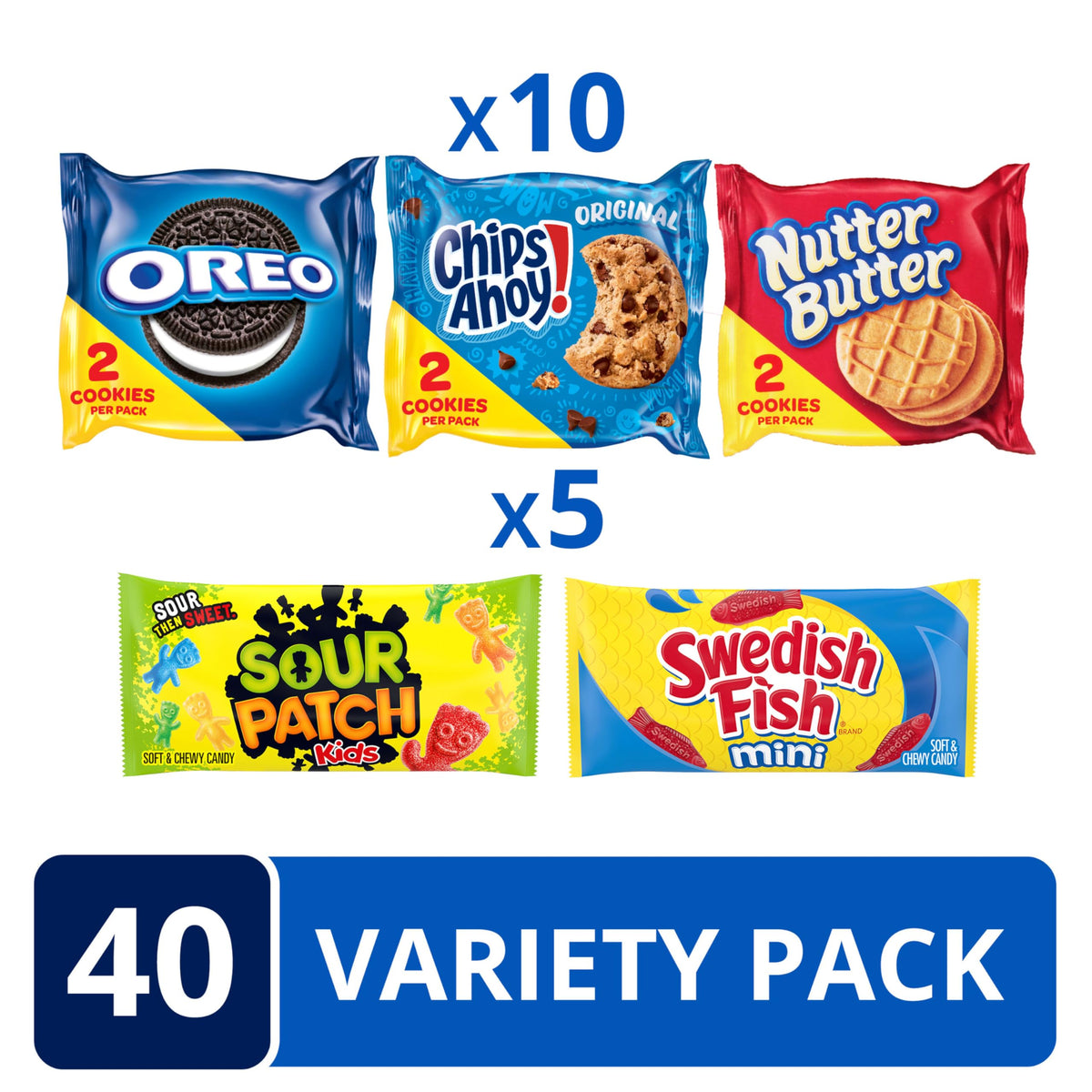 Nabisco Nutter Butter peanut butter cookies in a snack-pack for easy treats.