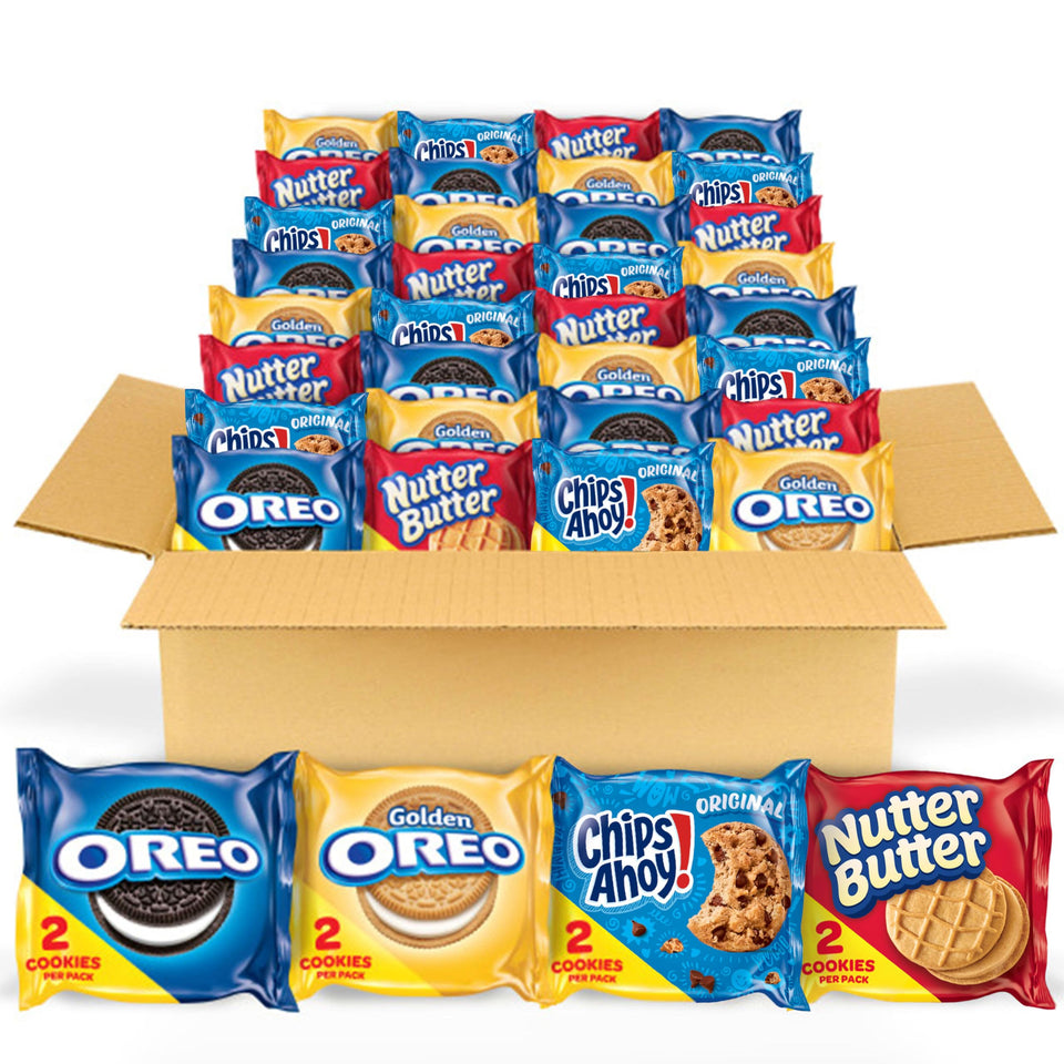 Nabisco OREO Original pack, ideal for dunking with milk.