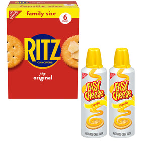 NABISCO RITZ Original crackers sleeves seal freshness.