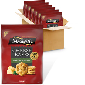 Sargento Cheese Bakes bulk packaging for pantry storage