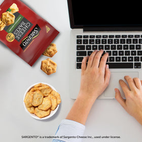 Sargento Cheese Bakes in an office break room setting