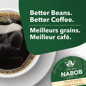 Nabob French Vanilla T-Disc foil pack preserves freshness for consistent taste