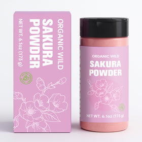 Nacolorce Sakura powder frosting tint showing pink hue for desserts