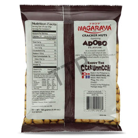 Nagaraya Cracker Nuts Adobo crisp closeup highlighting crunchy texture and savory seasoning