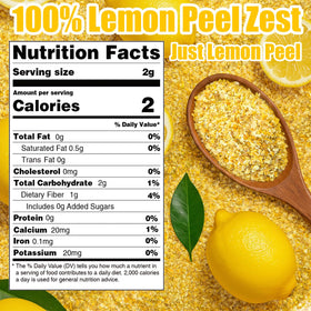Nahasahr dried lemon peel granules provide even texture for marinades and spice blends.