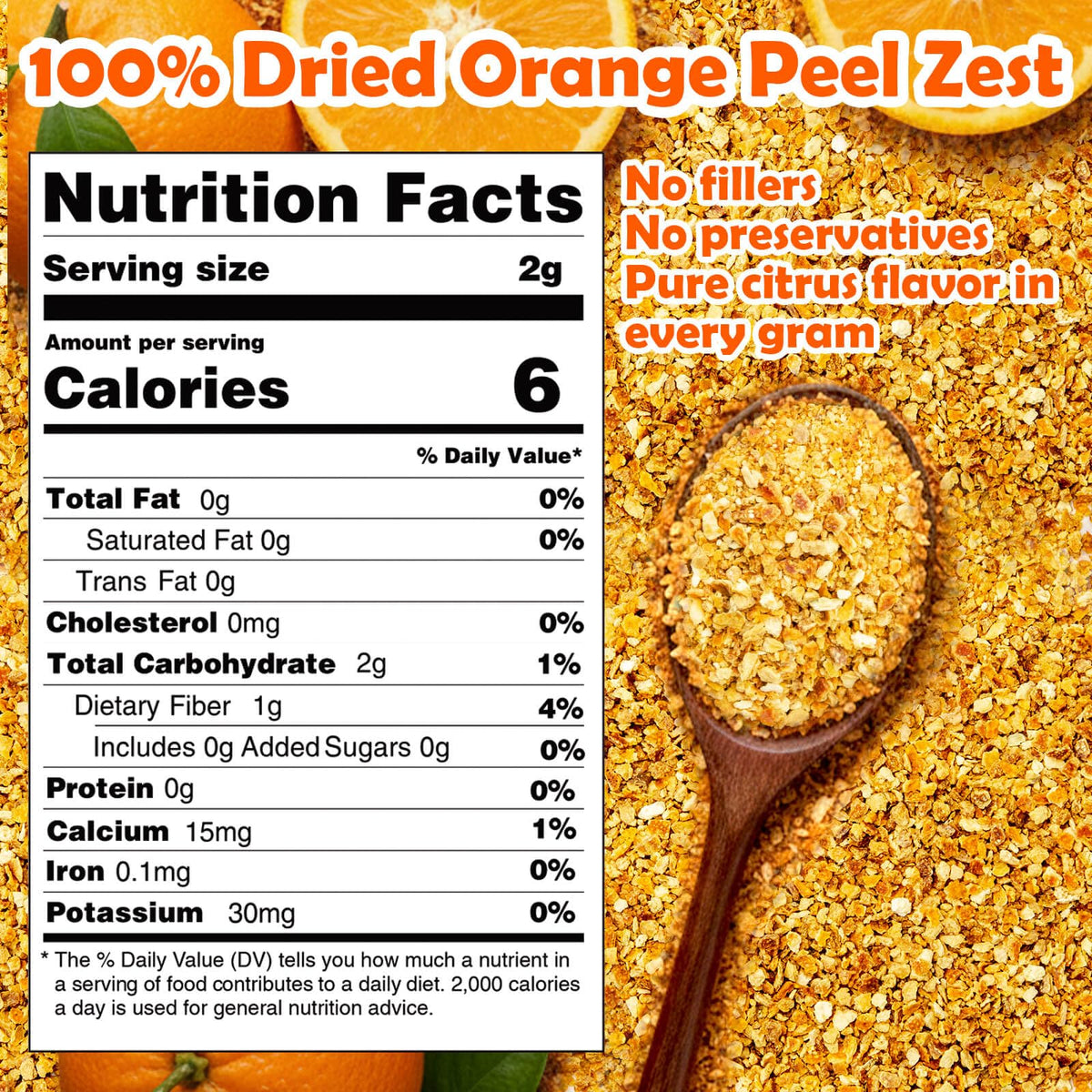 Nahasahr coarse granulated zest close-up highlighting robust citrus infusion.