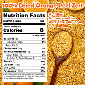 Nahasahr coarse granulated zest close-up highlighting robust citrus infusion.