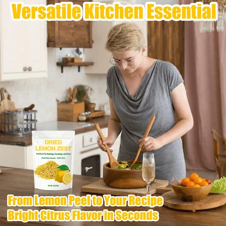 Nahasahr Lemon zest baking crumbs blend smoothly into cookies and cakes.