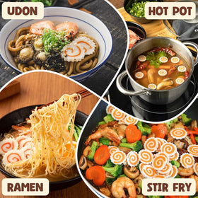 Nahasahr Narutomaki visual in a bowl to brighten soups and noodles