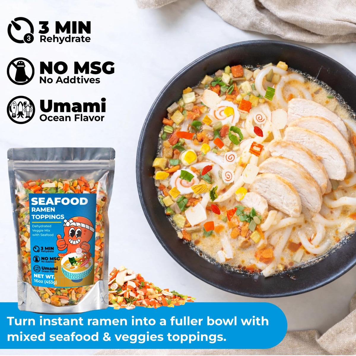 Nahasahr versatile toppings for ramen, udon, soups, and stir-fries