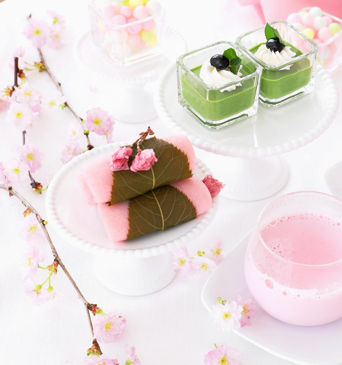 Nahasahr Sakura Powder gift set suggesting a springtime present