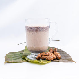 NAHUATL cacao beans sun-dried during traditional processing for flavor.